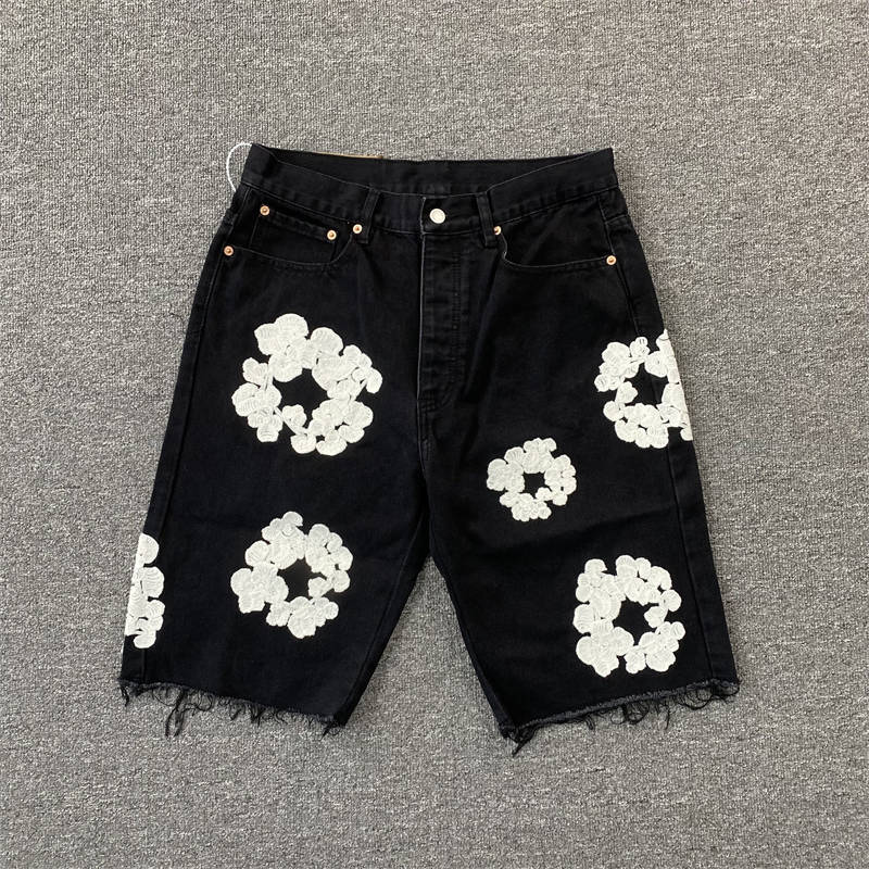 Denim Tears Cotton Wreath Shorts​ Embroideries Levi's Jeans