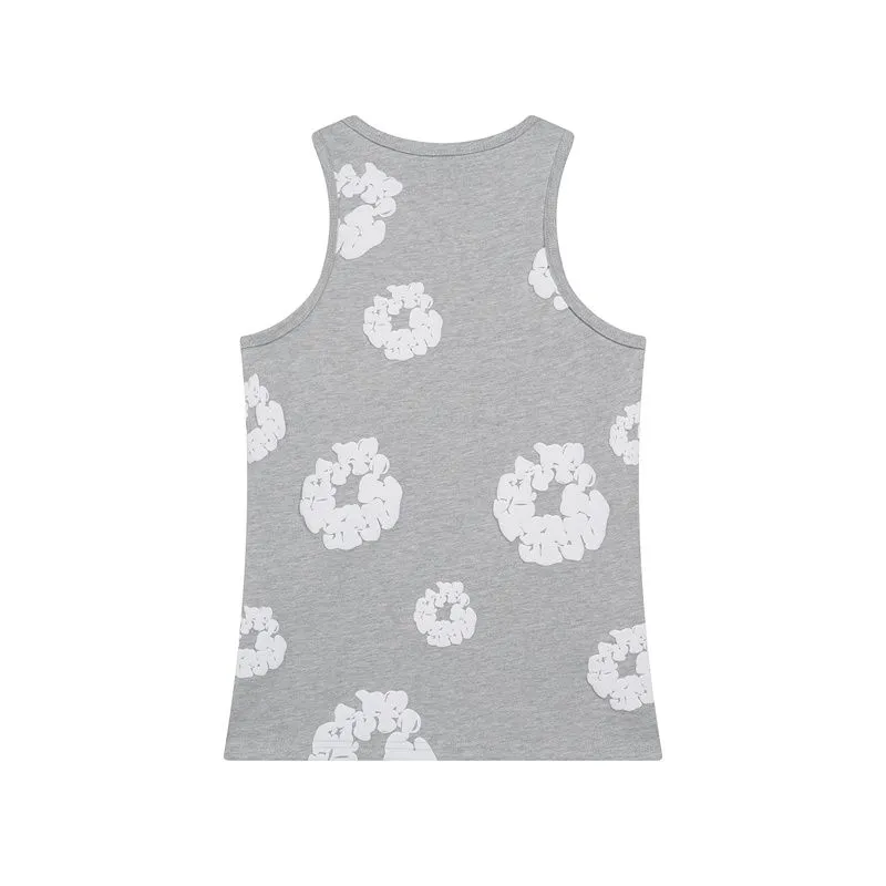 Denim Tears Vest Men's Cotton Wreath Tank Top