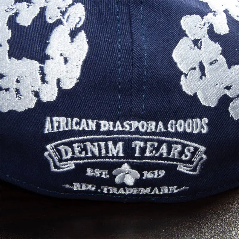 Denim Tears New Era Hat Cotton Wreath Cap