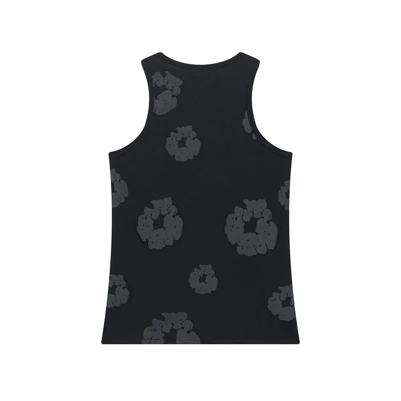 Denim Tears Vest Men's Cotton Wreath Tank Top