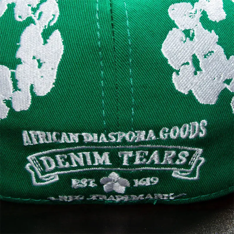 Denim Tears New Era Hat Cotton Wreath Cap