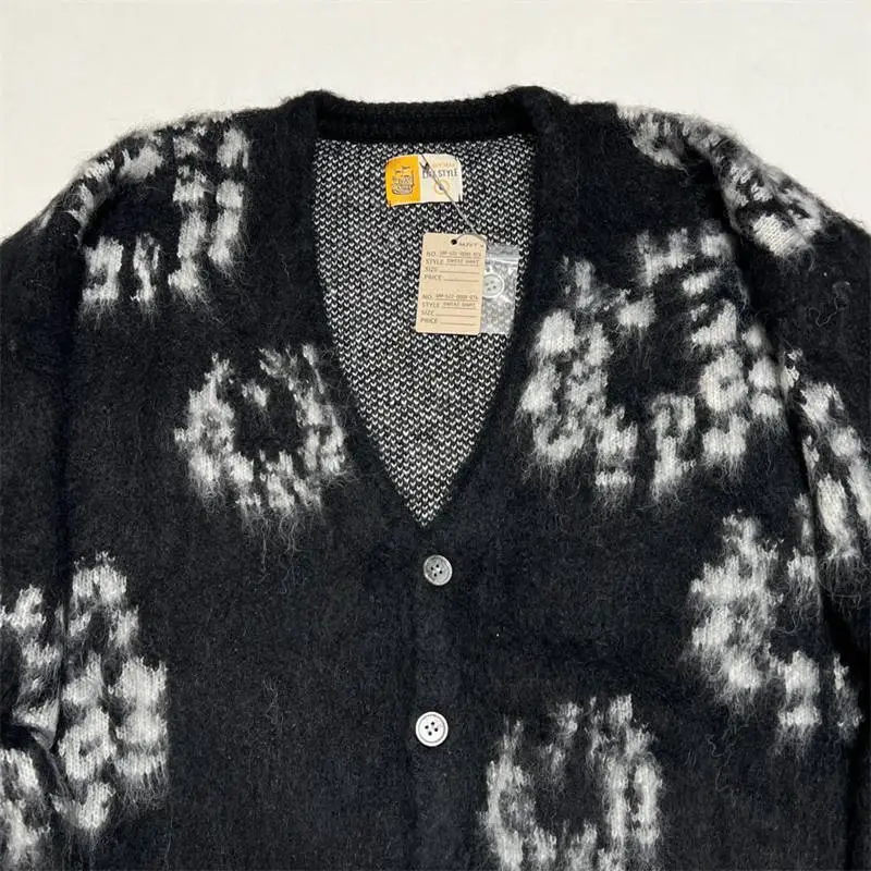 Denim Tears Sweater Saint Mxxxxxx Mohair Cardigan