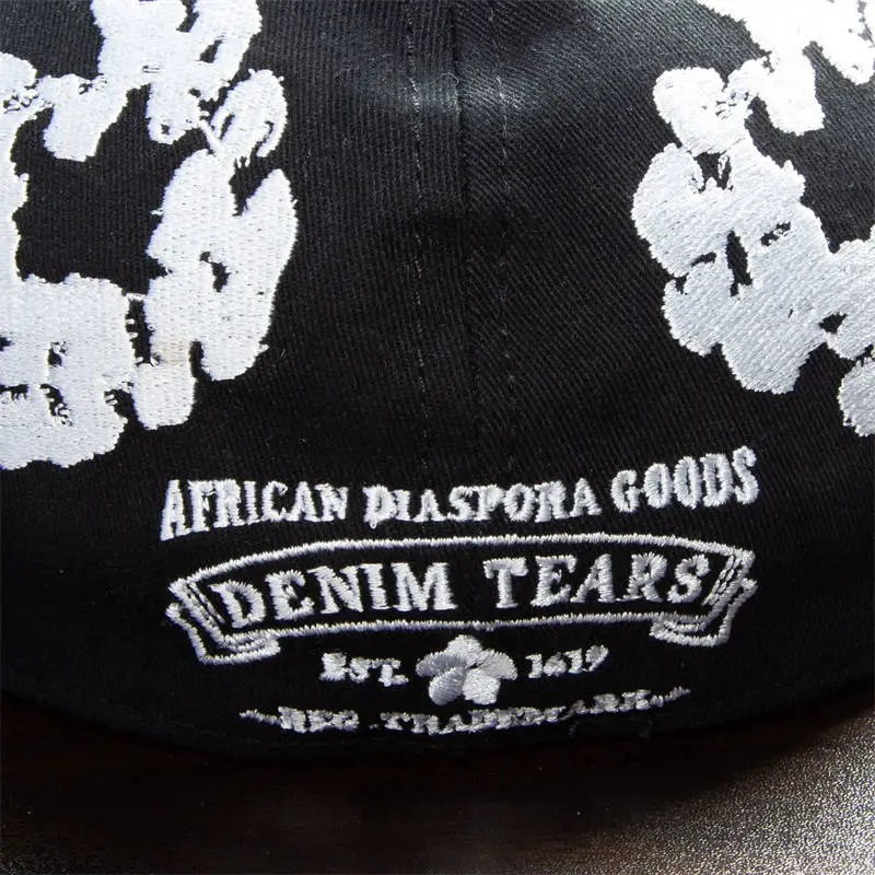 Denim Tears New Era Hat Cotton Wreath Cap