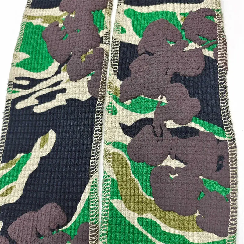 Denim Tears Durag Camo Cotton Wreath Kerchief
