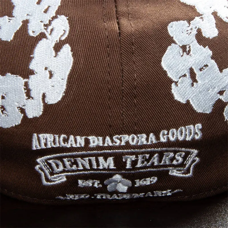 Denim Tears New Era Hat Cotton Wreath Cap