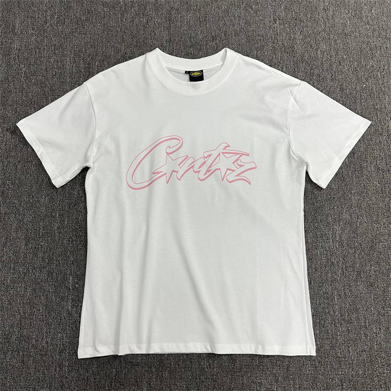 Corteiz Logo Tee Lettering Graphic Printed Top
