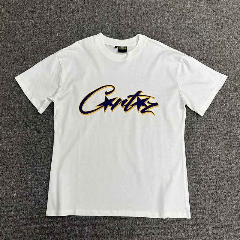 Corteiz Logo Tee Lettering Graphic Printed Top