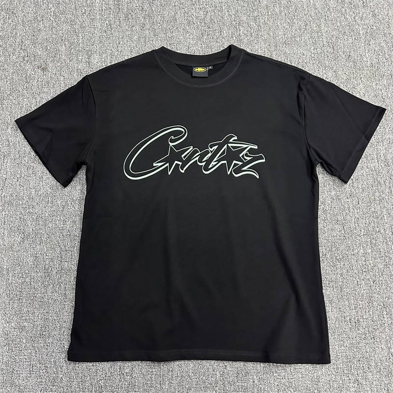Corteiz Logo Tee Lettering Graphic Printed Top