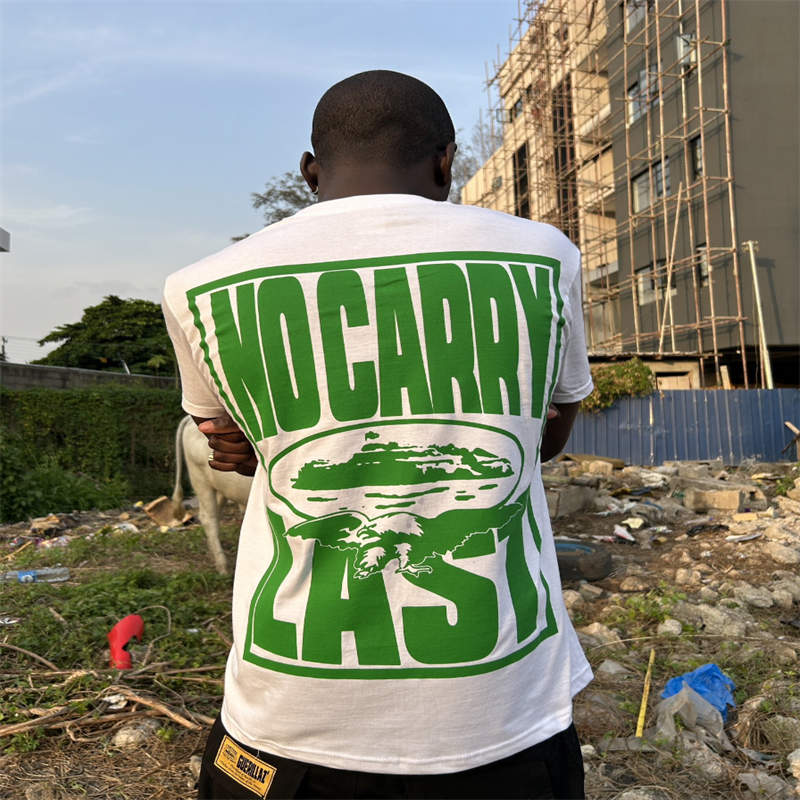 Corteiz No Carry Last Tee Wearing Effect