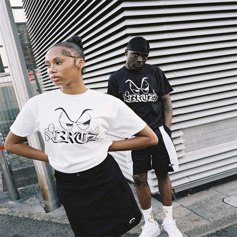 Corteiz Side Eye Tee Wearing Effect