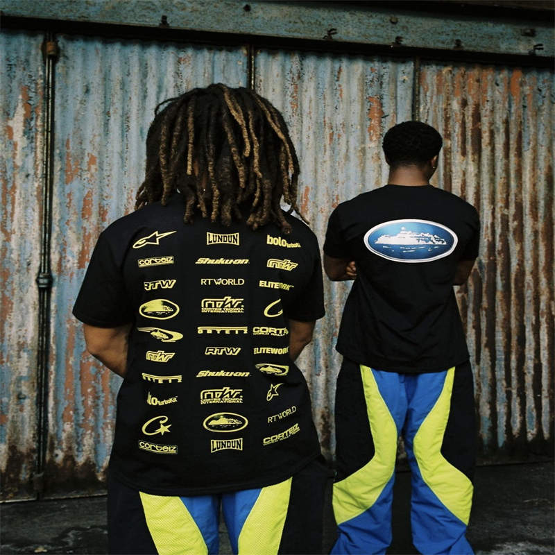 Corteiz Rally Vinylz T-shirt Wearing Effect