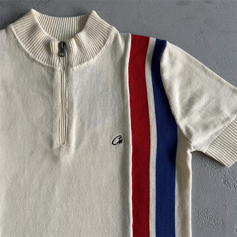Corteiz Vvs Knit Zip Racer T-Shirt