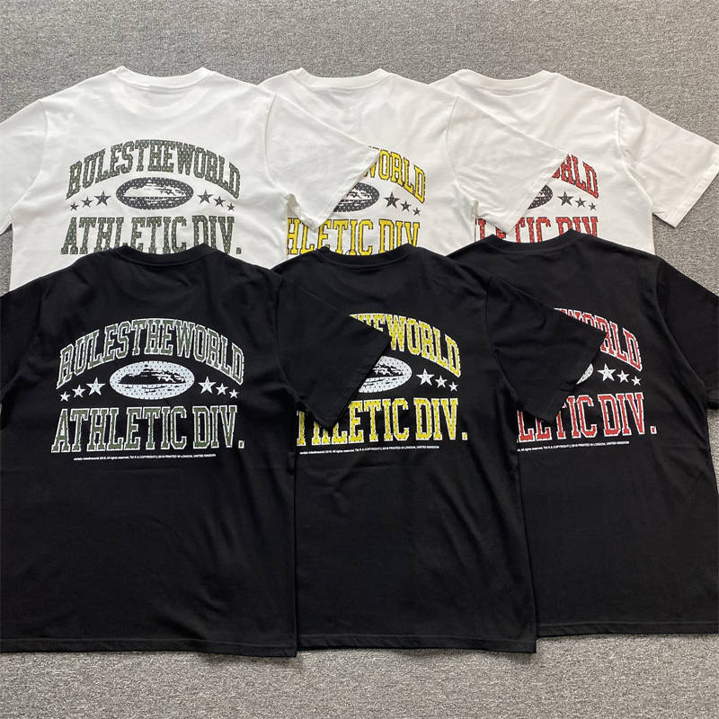 Corteiz Rules The World Clothing​ Athletic Division Tshirts