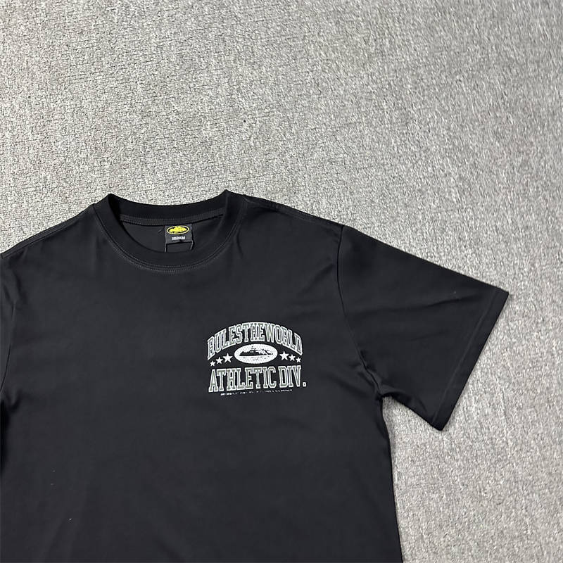 Corteiz Rules The World Clothing​ Athletic Division Tshirts