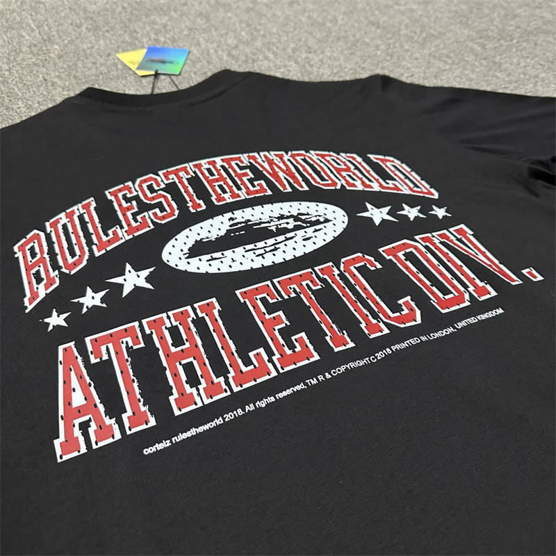 Corteiz Rules The World Clothing​ Athletic Division Tshirts
