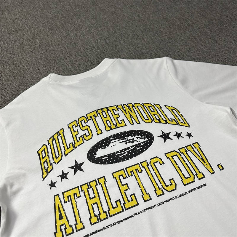 Corteiz Rules The World Clothing​ Athletic Division Tshirts