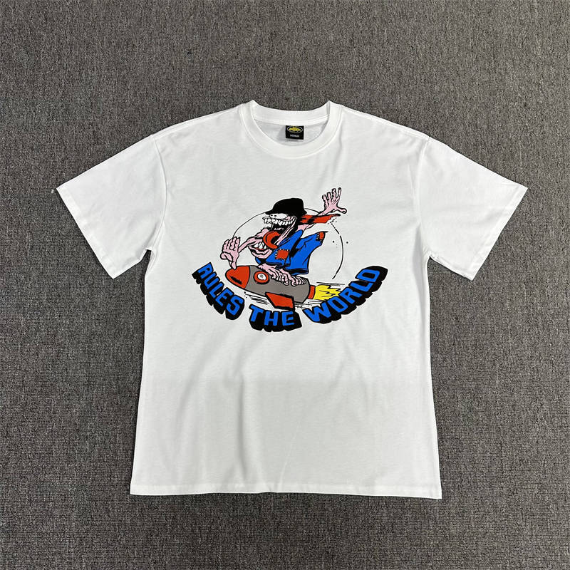 Corteiz Alcatraz T Shirt Rules The World Rocketman Tee