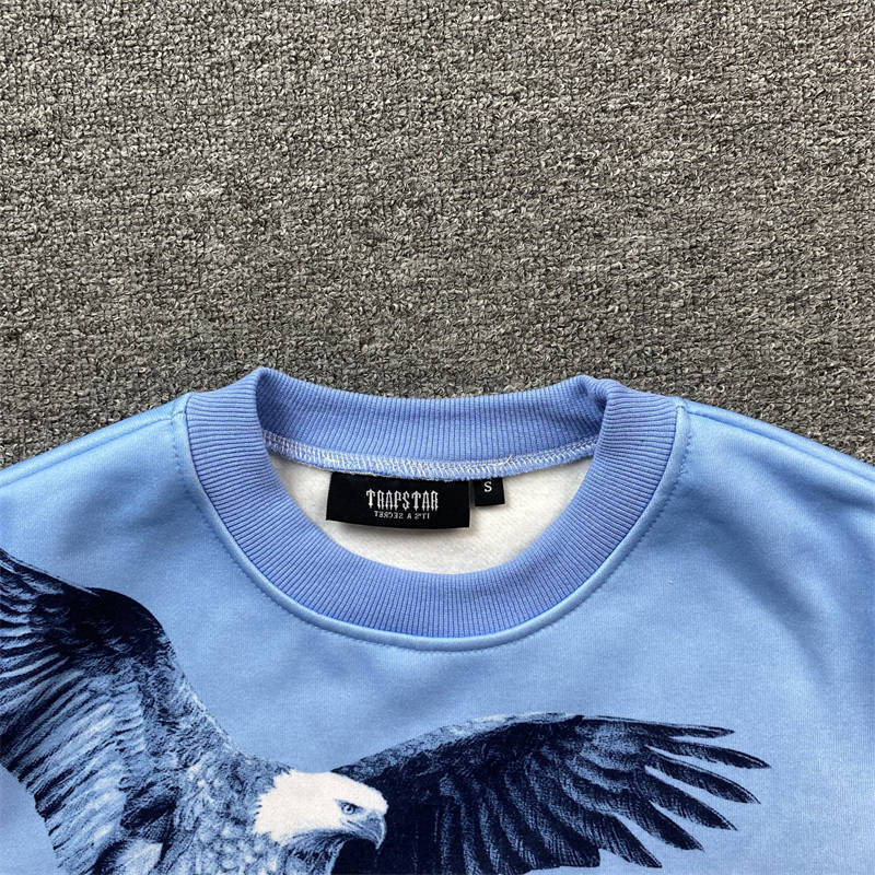 Trapstar Eagle Crewneck Flying Birds​ Long Sleeved Tshirt