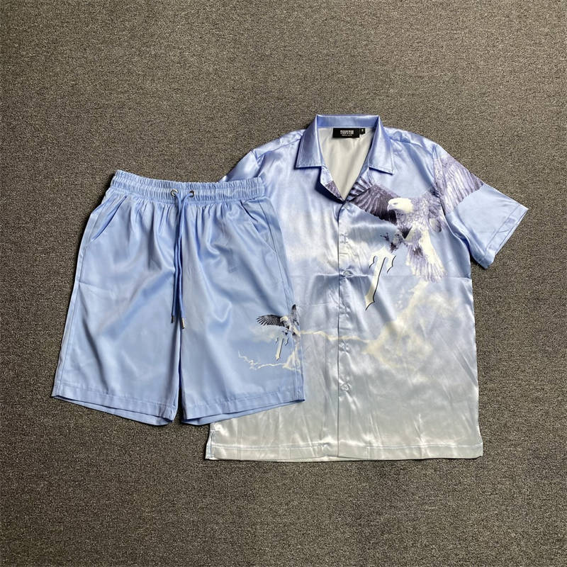 Trapstar Eagle Flying Birds​ T-shirt and Shorts Set