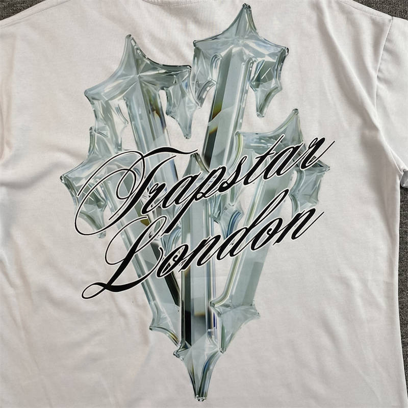 Trapstar Style Font T Letter Diamond T-shirt