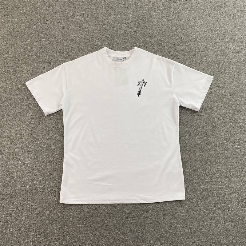 Trapstar Font Style​ T Letter Chrome Tshirts