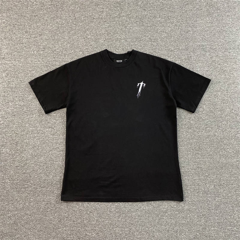Trapstar Font Style​ T Letter Chrome Tshirts