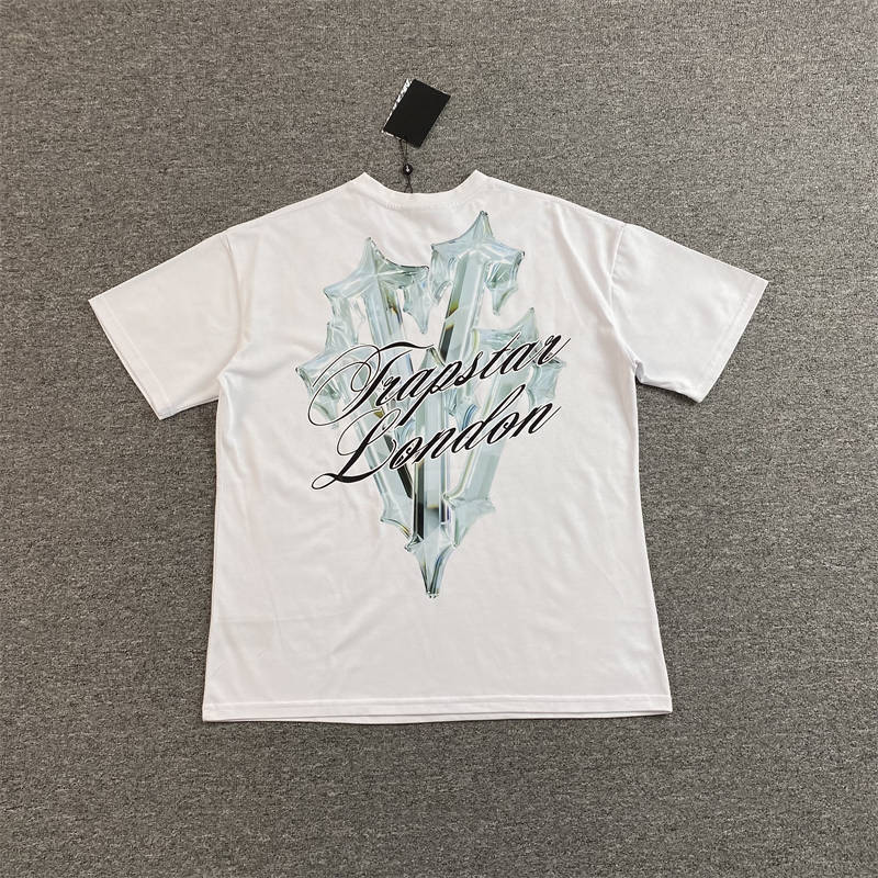 Trapstar Style Font T Letter Diamond T-shirt