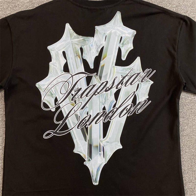 Trapstar Style Font T Letter Diamond T-shirt