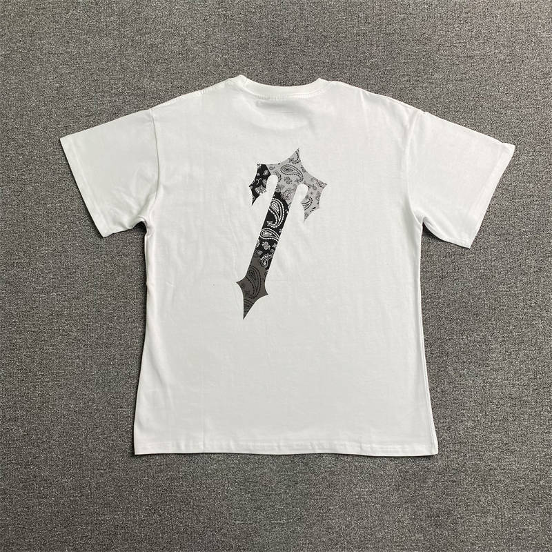Trapstar Decoded Paisley Monochrome Edition T Shirt