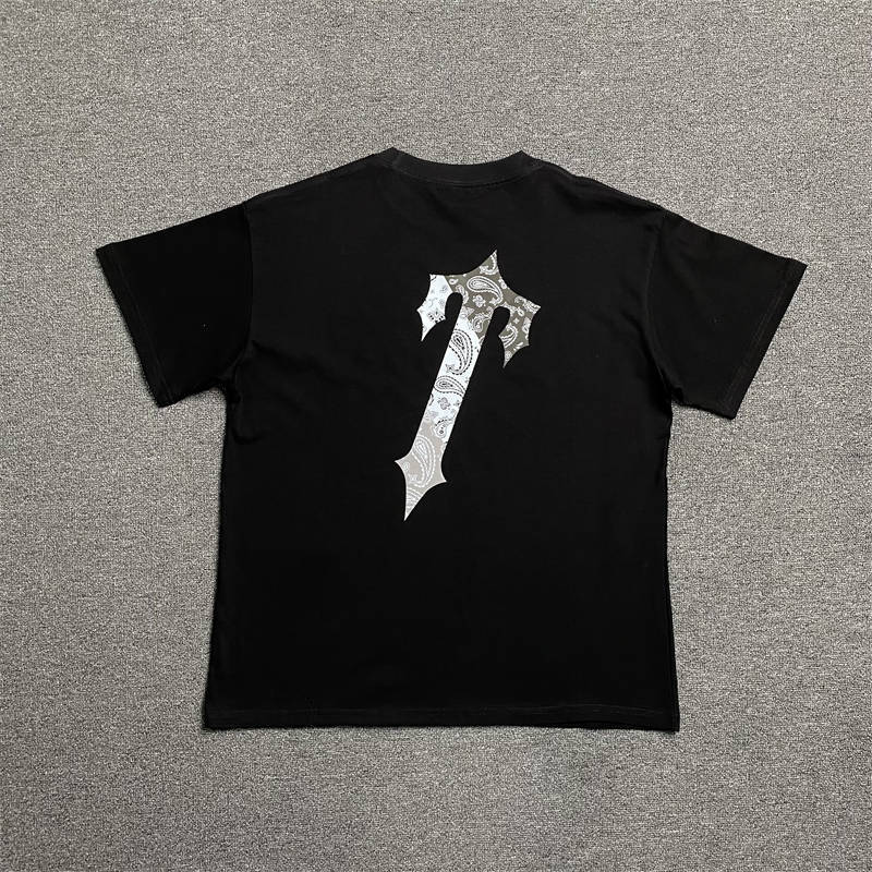 Trapstar Decoded Paisley Monochrome Edition T Shirt