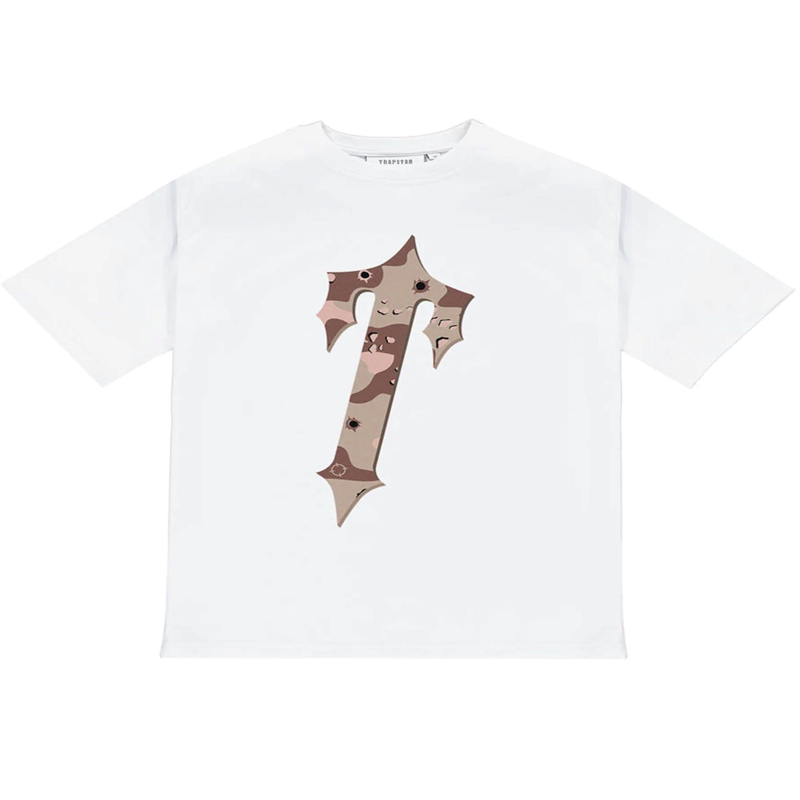 Trapstar Irongate T Letter Print Tshirts