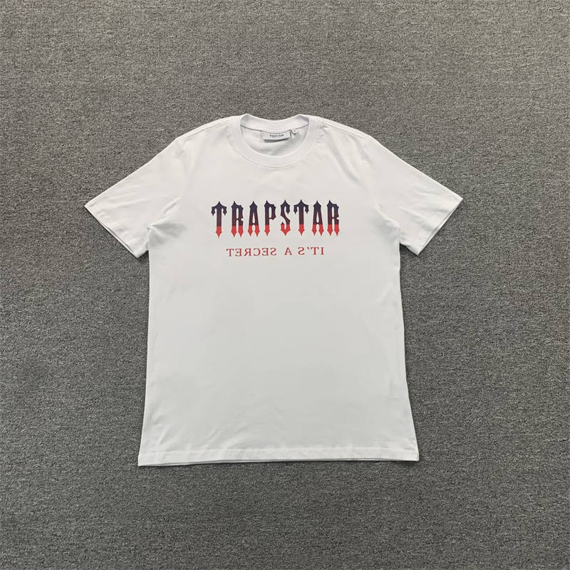 Trapstar Decoded T-shirt and Shorts Set Stripe Print