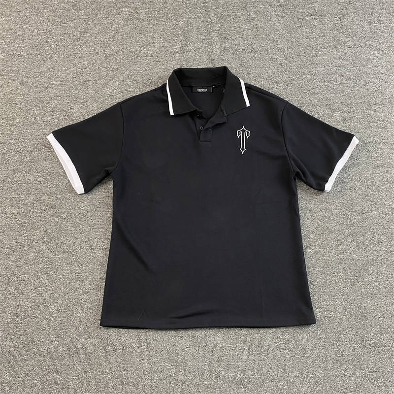 Trapstar Polo Shirt T Font Embroider Tshirt