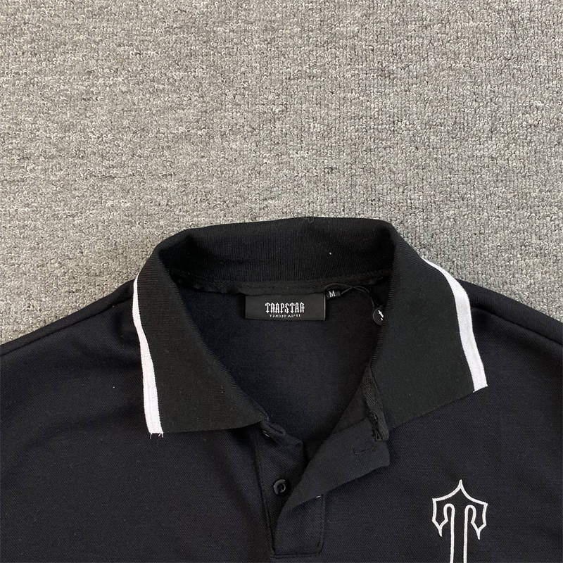 Trapstar Polo Shirt T Font Embroider Tshirt