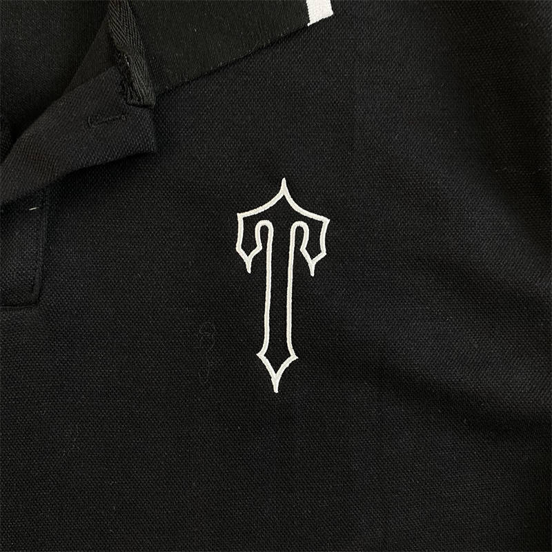 Trapstar Polo Shirt T Font Embroider Tshirt
