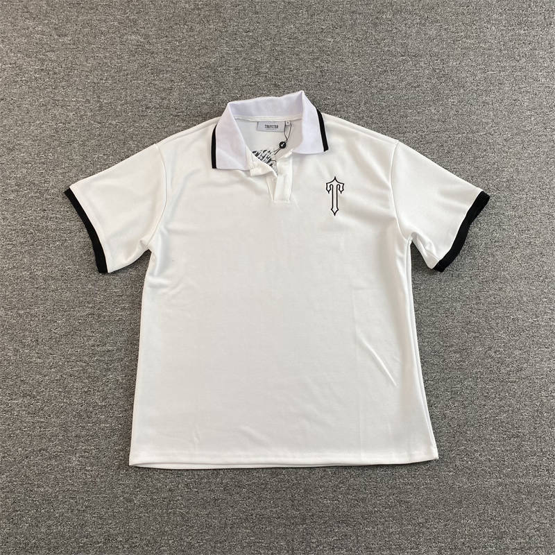 Trapstar Polo Shirt T Font Embroider Tshirt