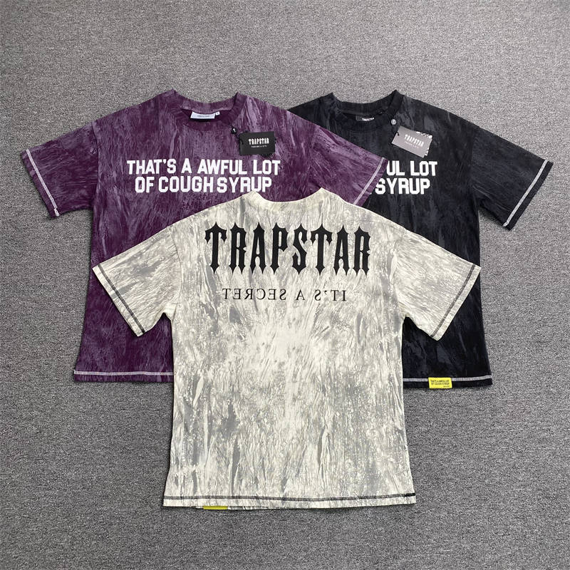 Trapstar Cough Syrup Irongate Washed T Shirt