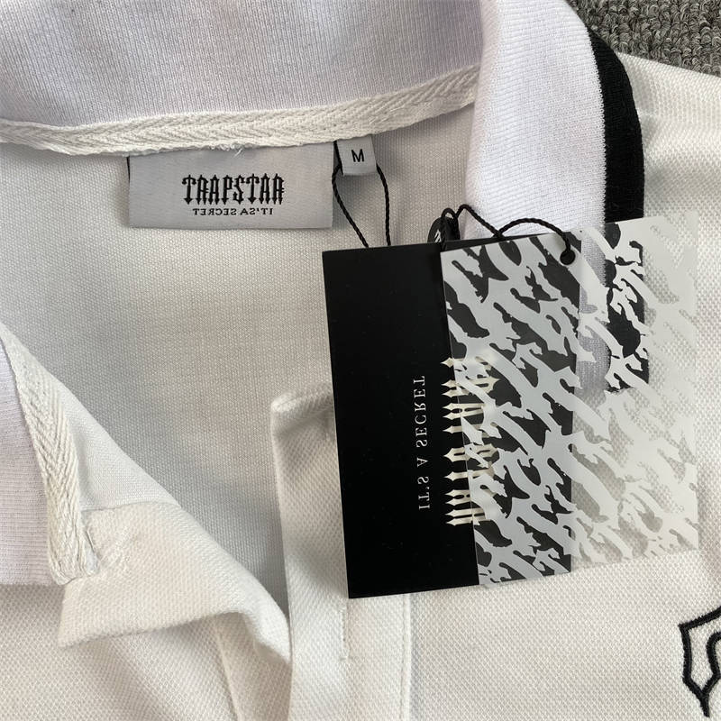 Trapstar Polo Shirt T Font Embroider Tshirt