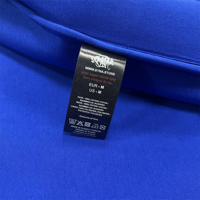 Synaworld Hoodie Syna World Neoprene Embossed Sweatshirt