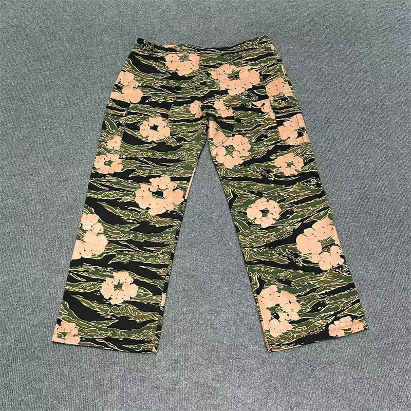 Denim Tears Cotton Wreath Cargo Camo Pants