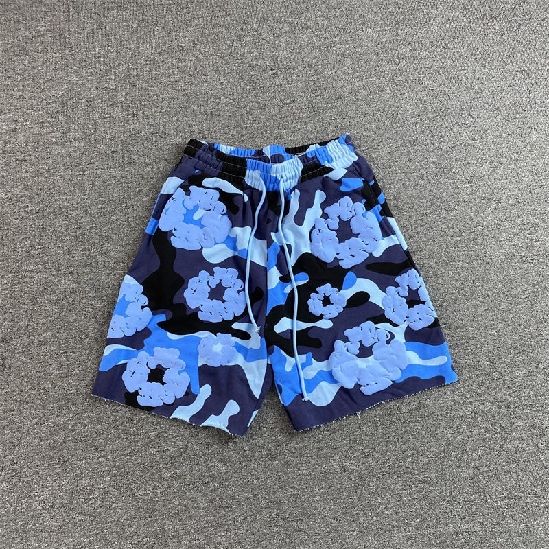 Denim Tears The Cotton Wreath Camo T Shirt and Shorts