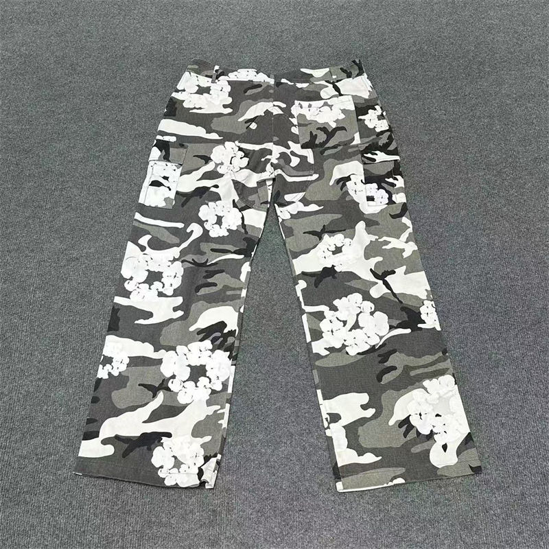 Denim Tears Cotton Wreath Cargo Camo Pants