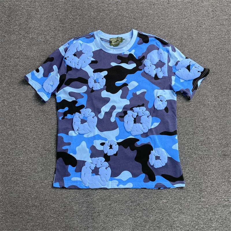 Denim Tears The Cotton Wreath Camo T Shirt and Shorts