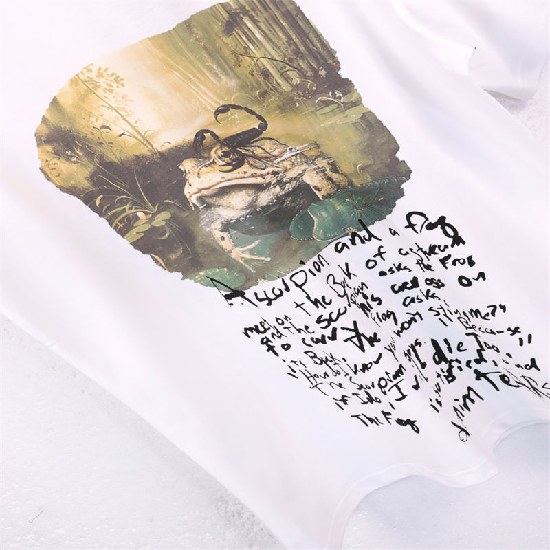 Denim Tears The Frog and Scorpion Fable Tshirt