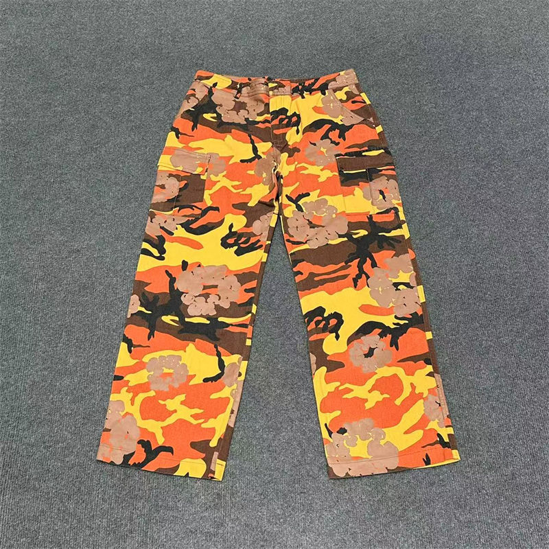 Denim Tears Cotton Wreath Cargo Camo Pants