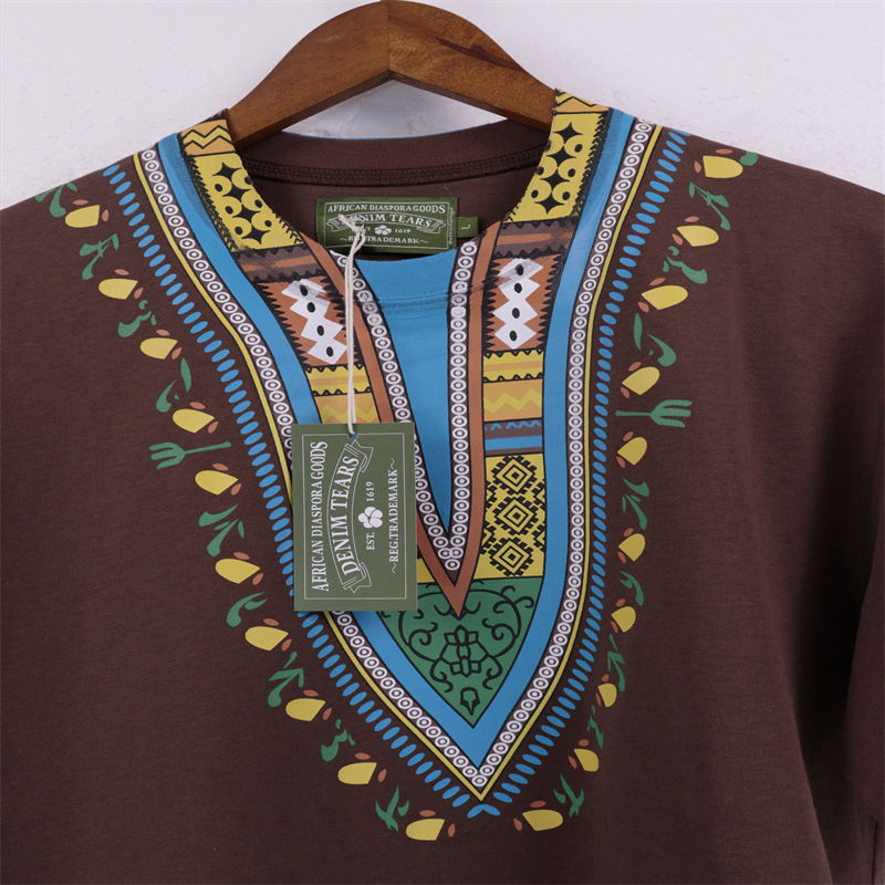 Denim Tears Dashiki Trompe L'oeil Tee