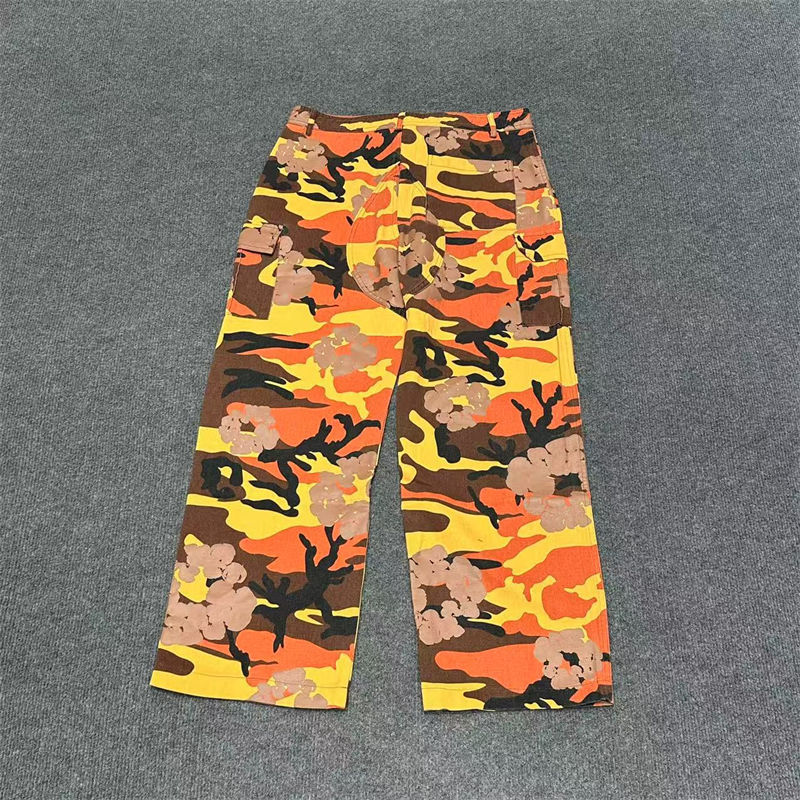 Denim Tears Cotton Wreath Cargo Camo Pants