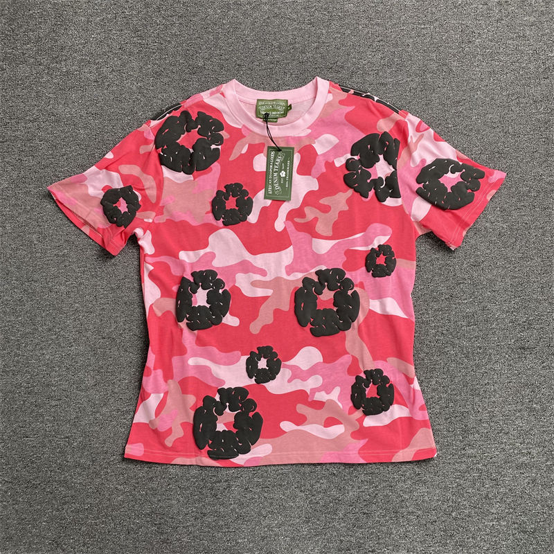 Denim Tears The Cotton Wreath Camo T Shirt and Shorts