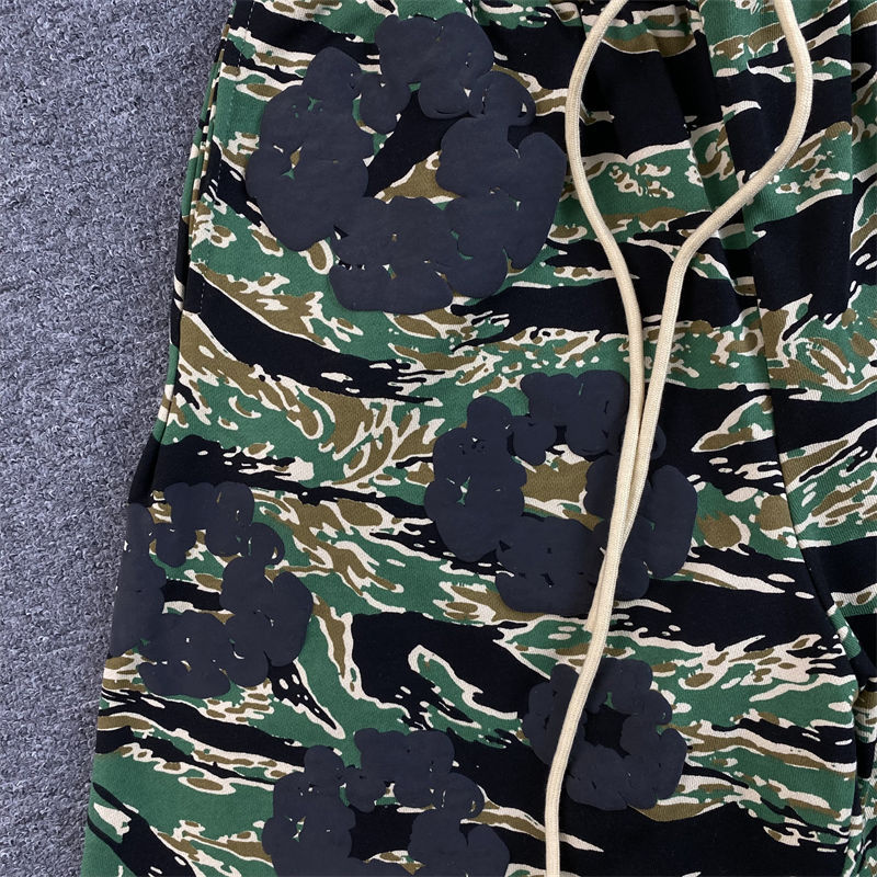 Denim Tears The Cotton Wreath Camo T Shirt and Shorts