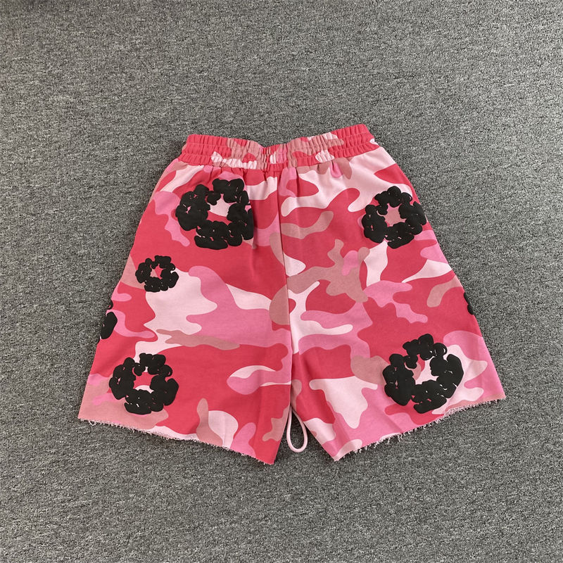Denim Tears The Cotton Wreath Camo T Shirt and Shorts